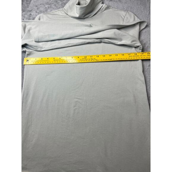 Universal Standard NEW S Mineral Gray Jersey Turtleneck Long Sleeve - Picture 5 of 8